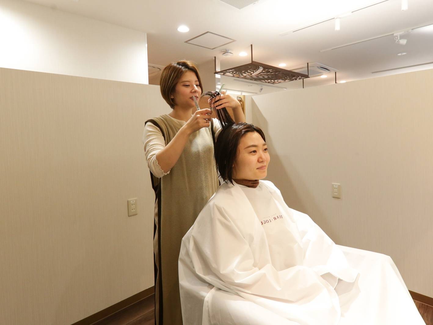 カットブース写真